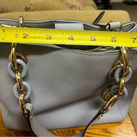 Michael Kors blue purse - Picture 4 of 7